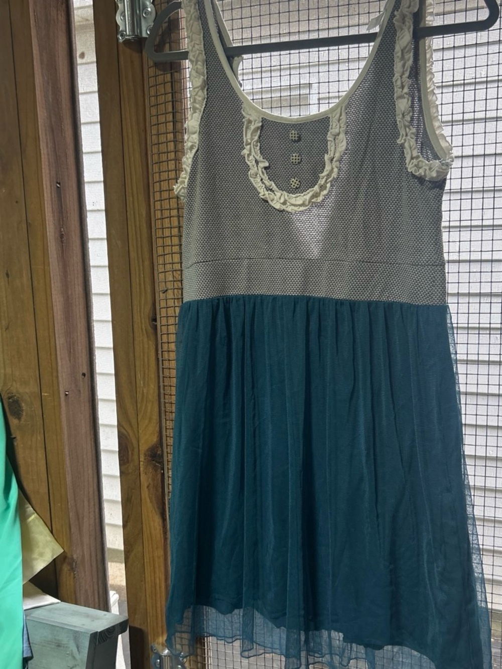 Matilda Jane Gray Knit & Silver Lining Dress
